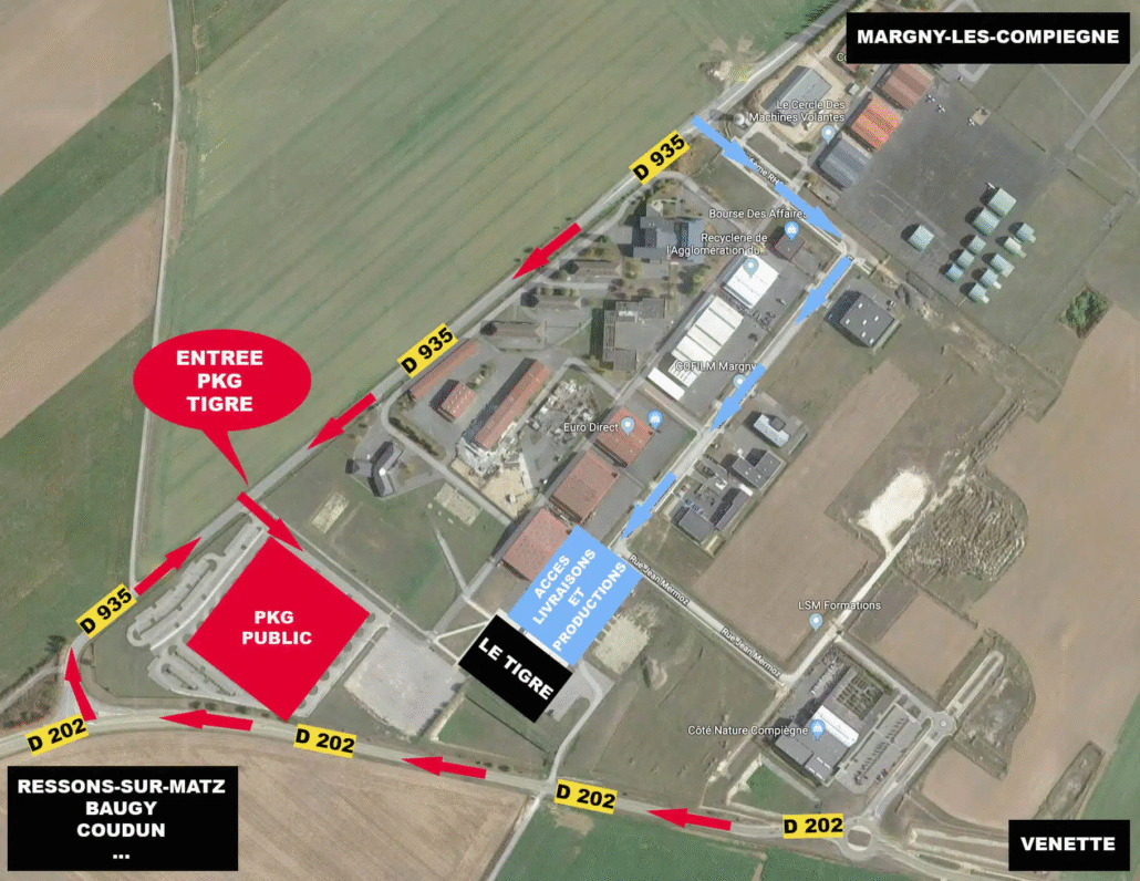 carte du tigre